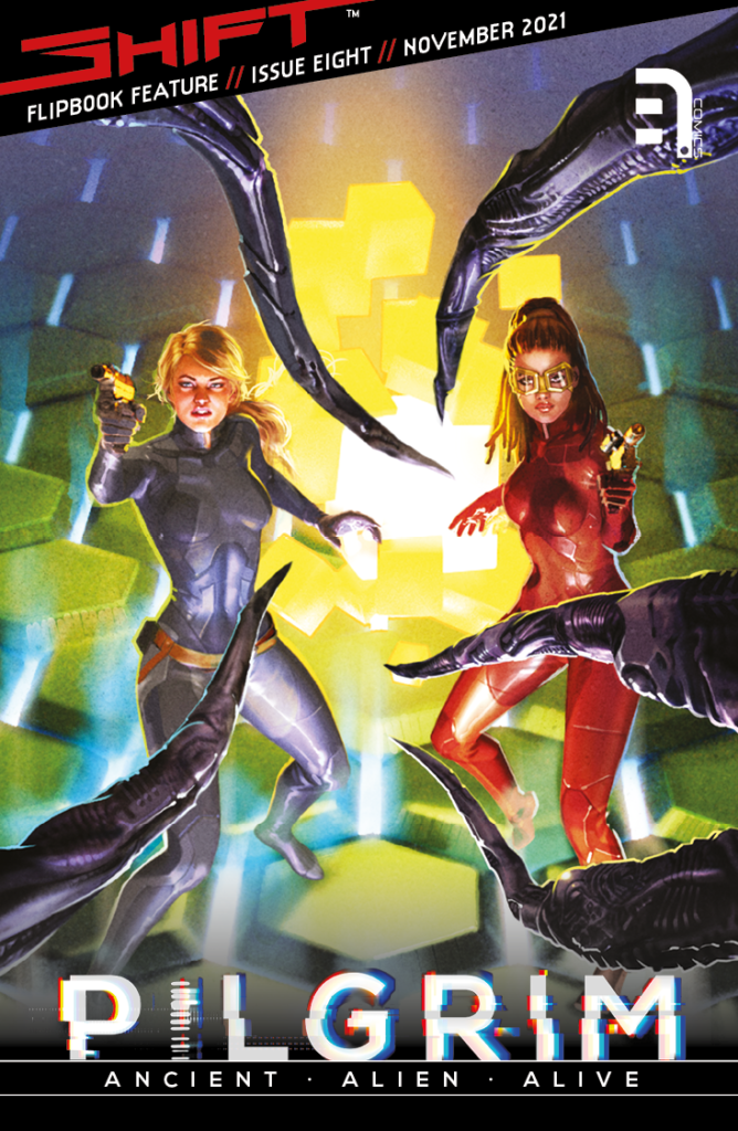 SHIFT #8 - Pilgrim "Flip Cover" by Alex Ronald