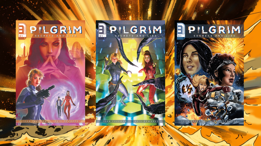 Pilgrim_issue 1 cover Pilgrim_issue 1_3 covers