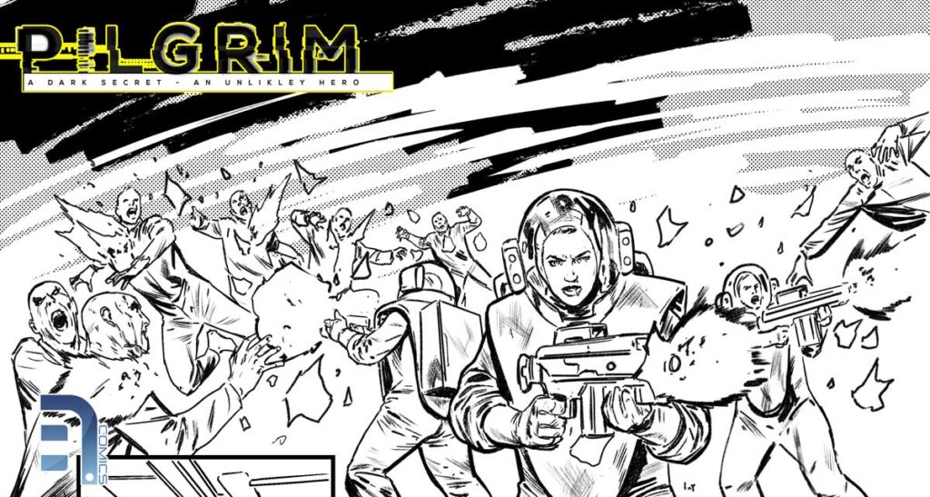 Pilgrim: Secrets and Lies #3 - Promotional Image - art by Neil Edwards